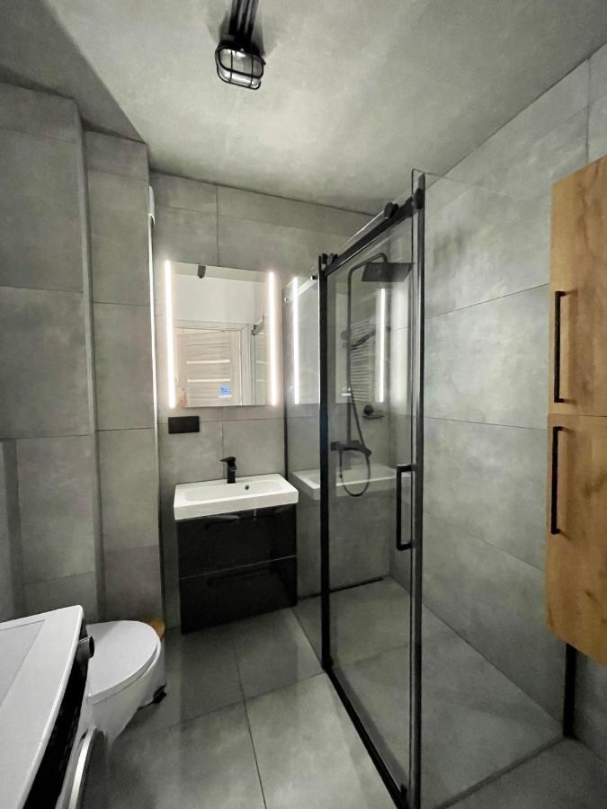 Nowy Apartament W Stylu Industrialnym Przy Porcie Appartamento Gdynia Esterno foto